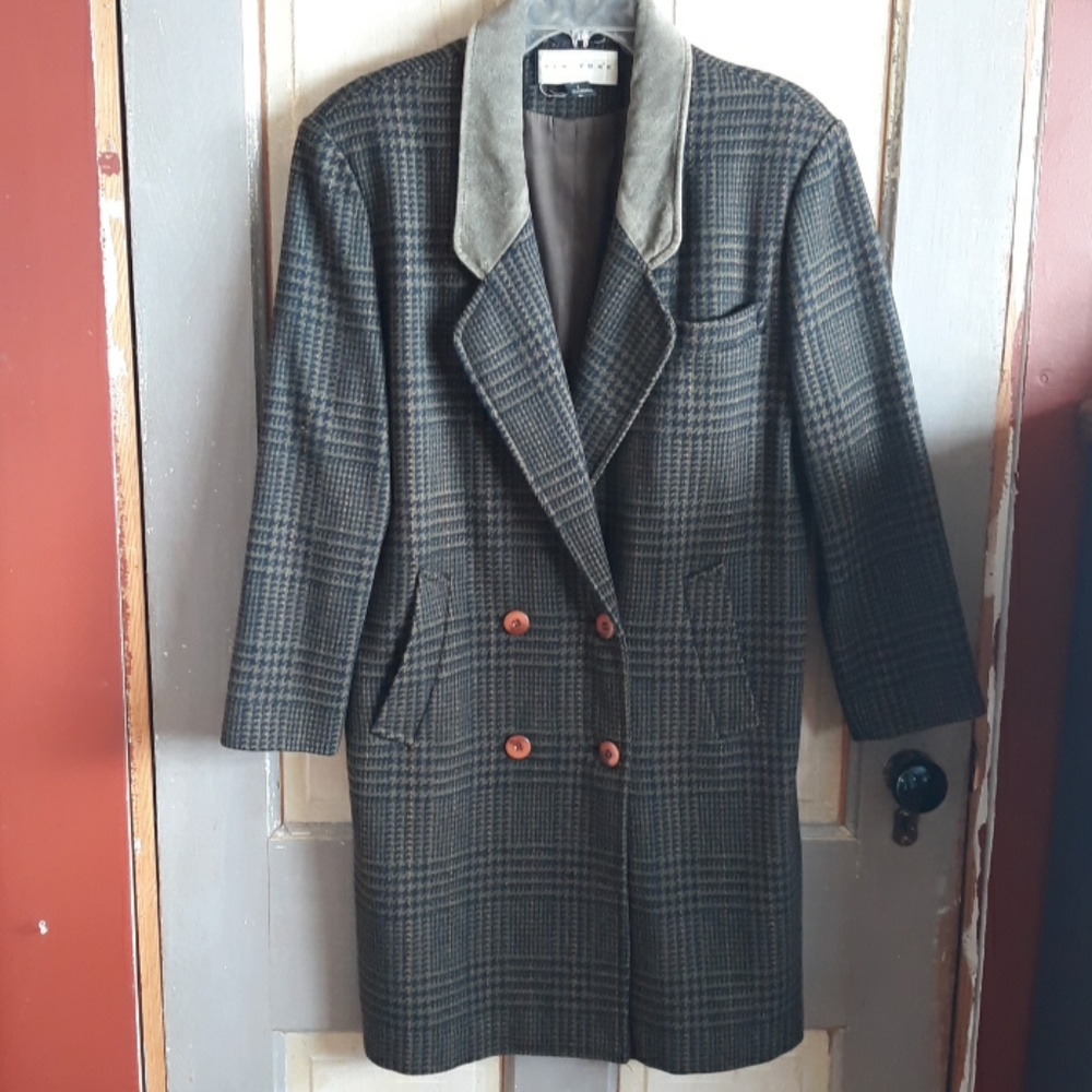 Vintage Wool New York Style Blazer Jacket